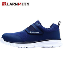 Load image into Gallery viewer, LARNMERN Men's Safety Shoes Steel Toe Construction Protective Footwear Lightweight 3D Shockproof Work Sneaker Shoes For Men